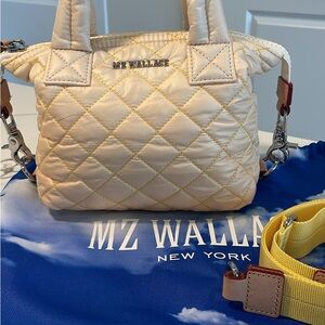 SOLD MZ Wallace Sutton Yellow Ombré Quilted Women's Bag